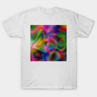 colorful multicolored texture art T-Shirt